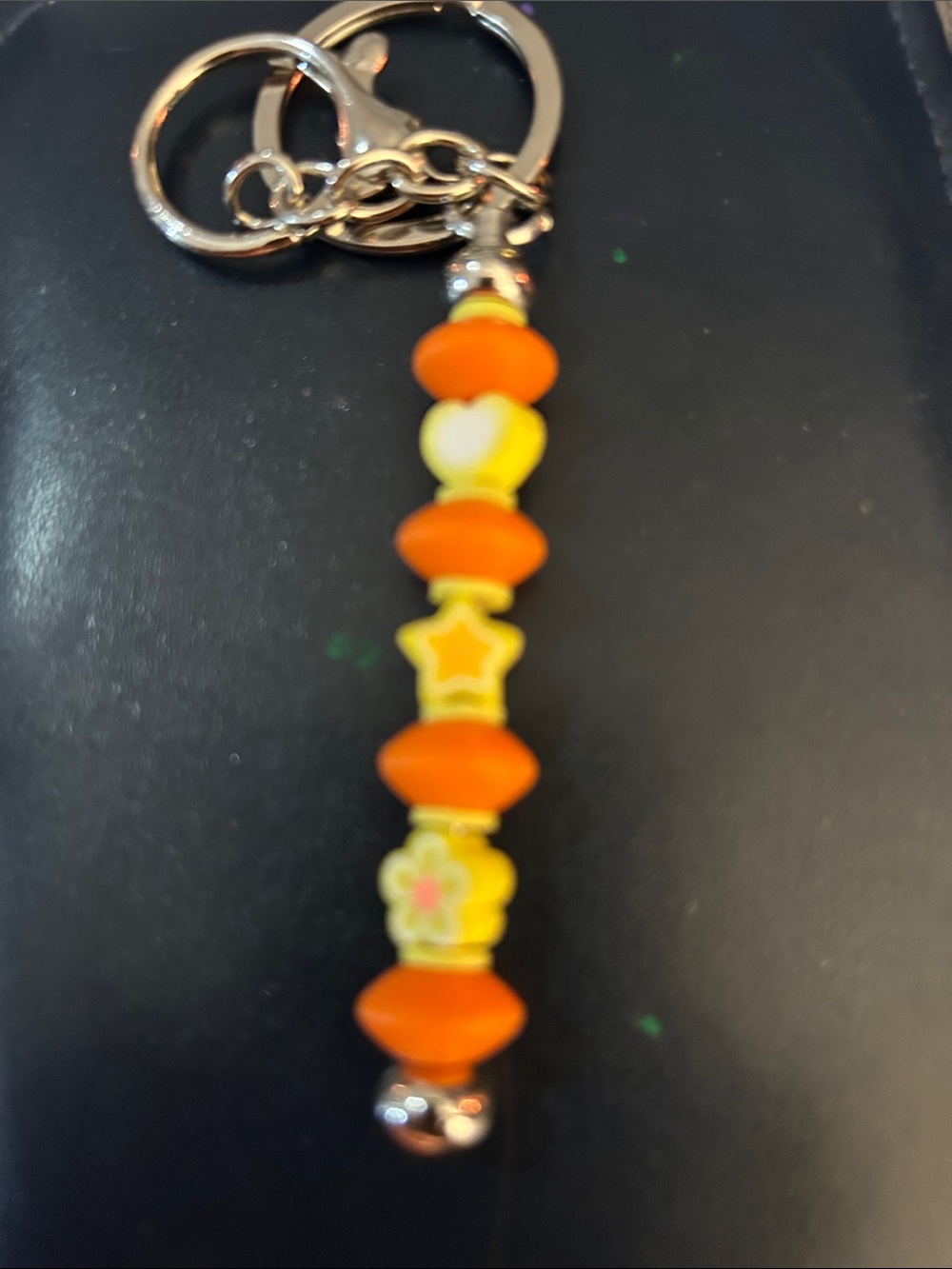 Beaded Multi-Color Keychain Charm - Picture 14 of 16